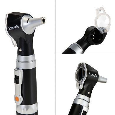 SereneLife Fiber Optic Otoscope Auriscope Internal Ear Inspection Instrument