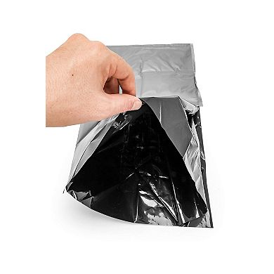 Camco 41548 10 Pack of Leak Proof Double Lined Camping Toilet Waste Bags, Black