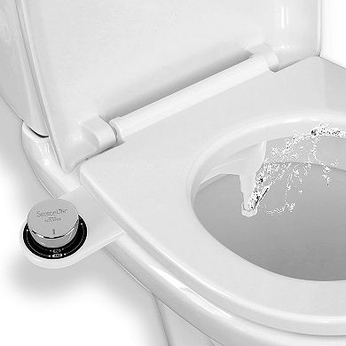 SereneLife SLTLSP05 Non Electric Toilet Bidet Water Sprayer Attachment, White