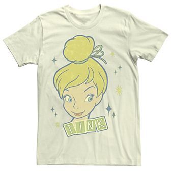 Disney's Peter Pan Tinkerbell Vintage Portrait Men's Tee