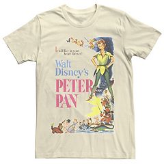 Men's Disney Peter Pan Tinkerbell Keyhole Tee