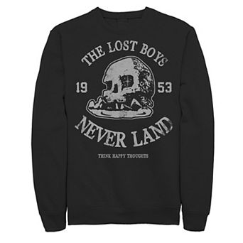 Disney's Peter Pan The Lost Boys Men's Never Land 1953 Skull Island Sweatshirt