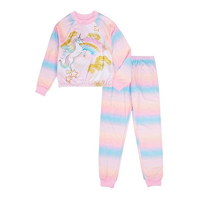 Girls 4 16 Jellifish Unicorn Top Pants Pajama Set