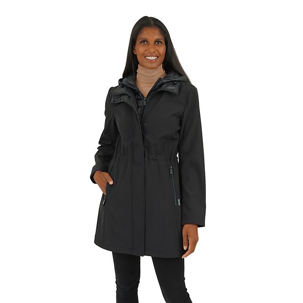 Kohls rain jacket store womens