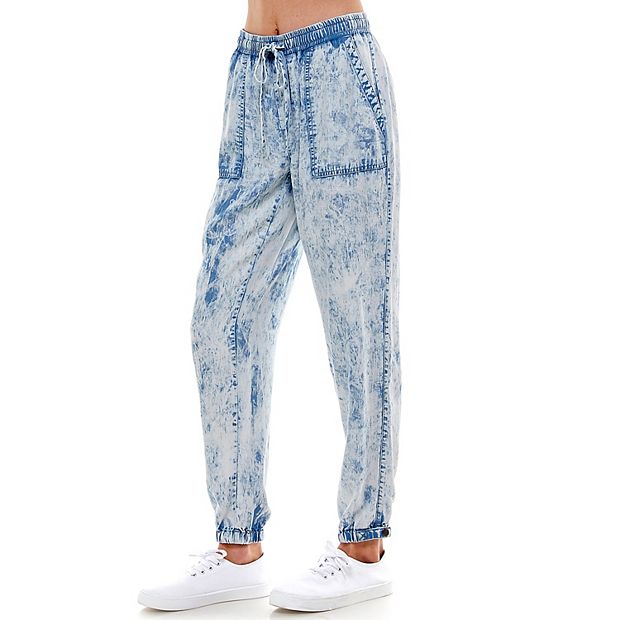 Girls Denim Jogger Jeans  The Children's Place - SERENA WASH