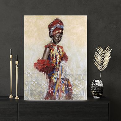 COURTSIDE MARKET Celebration Of Beauty I Canvas Wall Art