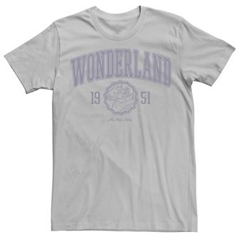 Disney's Alice In Wonderland Men's Blue Collegiate 1951 Tee