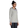 Women's Lands' End Serious Sweats Flannel-Lined Hoodie