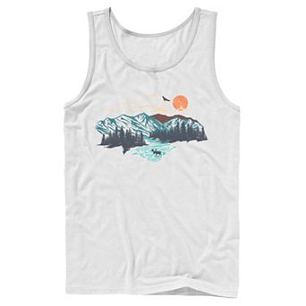 Men's The Great Outdoors Color Sketch Tank Top