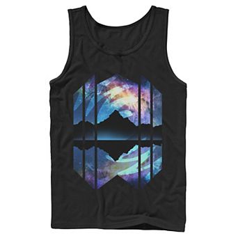 Men's Night Mountain Galactic Tank Top