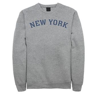 Men's City Of New York Collegiate Typographic Sweatshirt