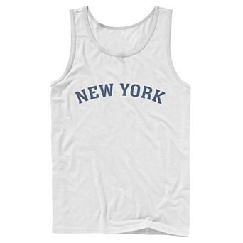 Men's City Of New York Collegiate Typographic Tank Top