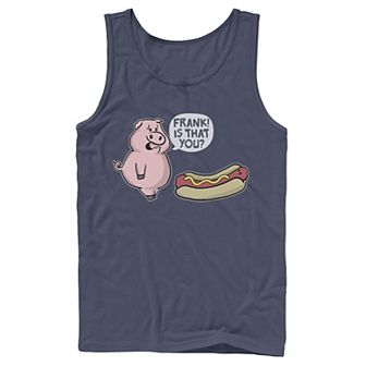 Men's Is That You Frank Pig And Hotdog Tank Top