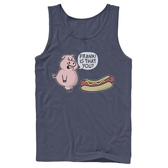 Men's Is That You Frank Pig And Hotdog Tank Top
