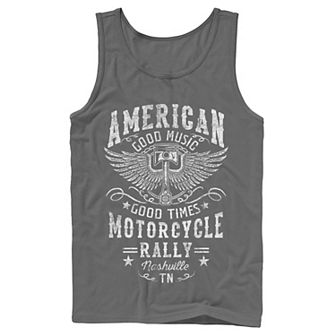 Men's American Motorcycle Rally Nashville TN Tank Top