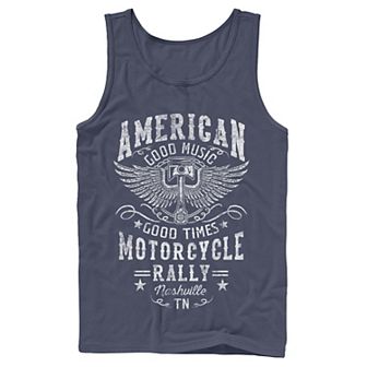 Men's American Motorcycle Rally Nashville TN Tank Top