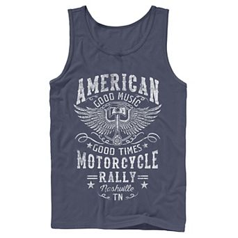 Men's American Motorcycle Rally Nashville TN Tank Top