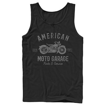 Men's American Moto Garage Parts & Service Tank Top