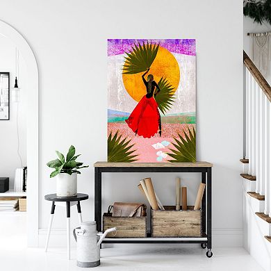 COURTSIDE MARKET Martine Canvas Wall Art