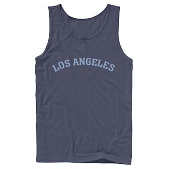 Men's City Of Los Angeles Collegiate Typographic Tank Top