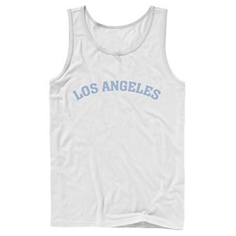 Men's City Of Los Angeles Collegiate Typographic Tank Top