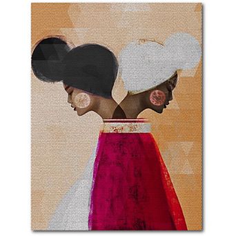 COURTSIDE MARKET Easy Easa Neutral Canvas Wall Art