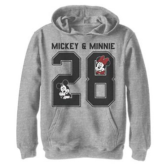 Disney's Mickey Mouse & Friends Boys 8-20 28 Collegiate Graphic Fleece Hoodie