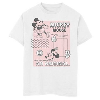 Disney's Mickey Mouse & Friends Boys 8-20 Mickey Mouse An Original Poster Graphic Tee