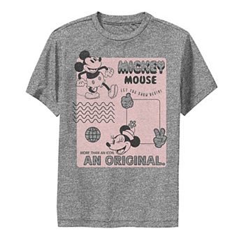 Disney's Mickey Mouse & Friends Boys 8-20 Mickey Mouse An Original Poster Performance Graphic Tee