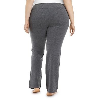 Plus Size Jockey Sport Slim Bootleg Pants
