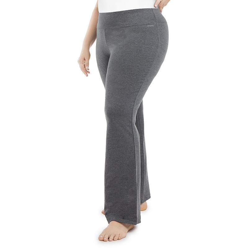 UPC 086323130563 product image for Plus Size Jockey Sport® Slim Bootleg Pants, Women's, Size: 2XL, Grey | upcitemdb.com