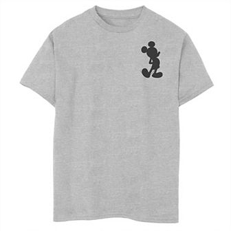 Disney's Mickey Mouse & Friends Boys 8-20 Mickey & Minnie 28 Front & Back Graphic Tee