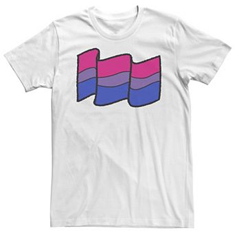 Men's Pride Bisexual Flag Tee