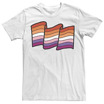 Adult Pride Lesbian Flag Tee