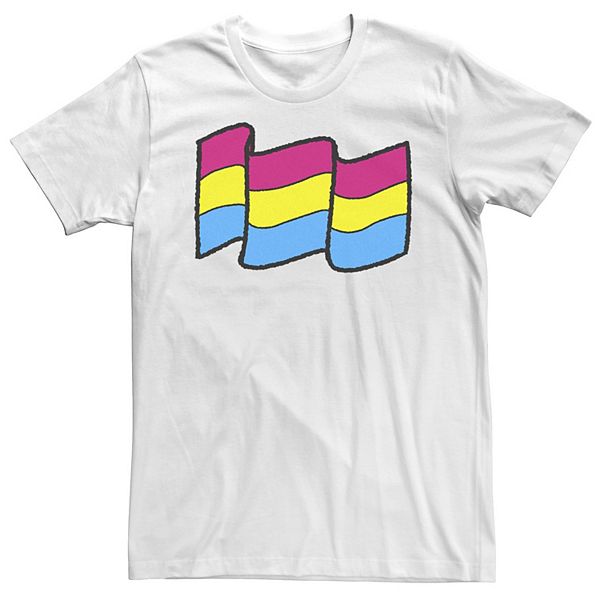 pansexual flag shirt