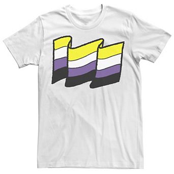 Adult Pride Nonbinary Flag Tee