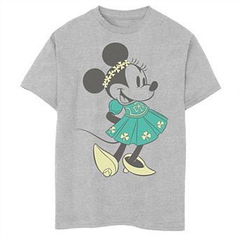 Disney's Mickey Mouse & Friends Boys 8-20 St. Patrick's Day Minnie Graphic Tee