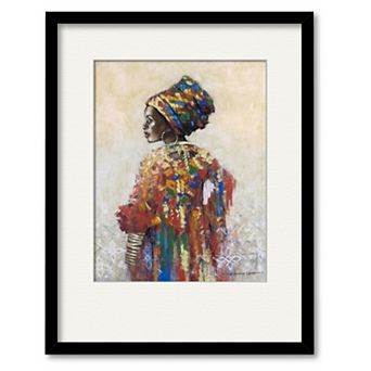 COURTSIDE MARKET Celebration of Beauty I Framed Wall Art