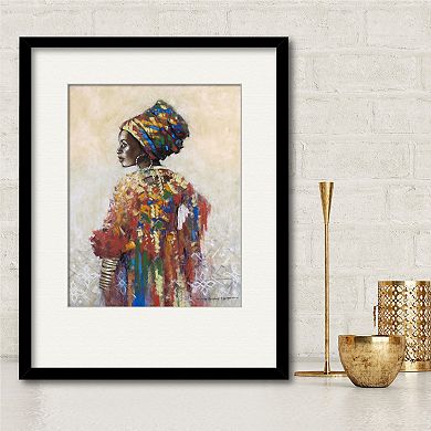 COURTSIDE MARKET Celebration of Beauty I Framed Wall Art