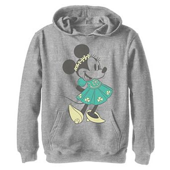 Disney's Mickey Mouse & Friends Boys 8-20 St. Patrick's Day Minnie Graphic Fleece Hoodie