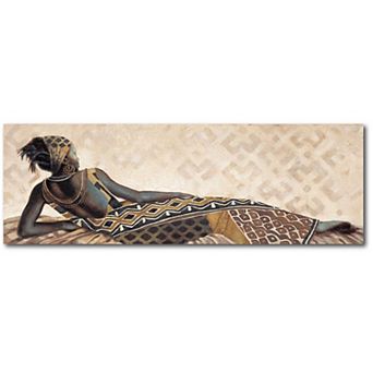 COURTSIDE MARKET Africaine I Wood Wall Art