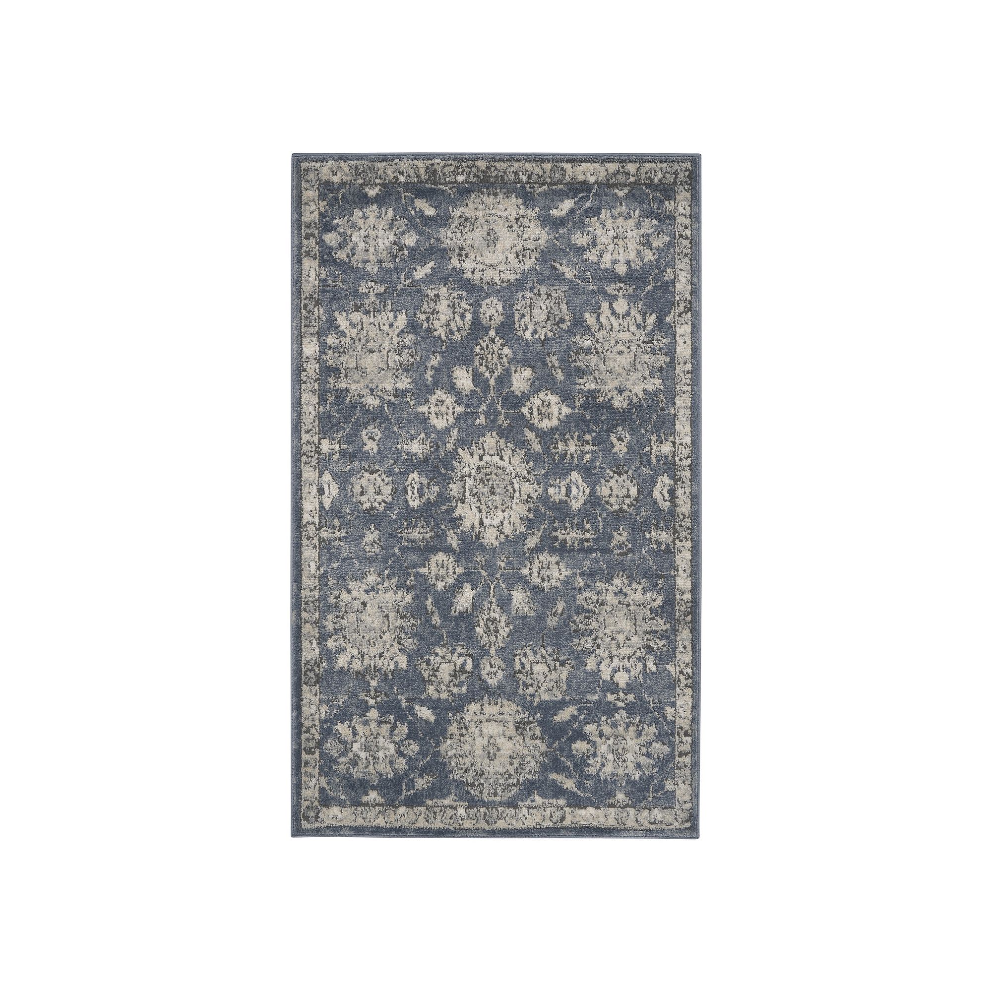Nourison Concerto Motif Area Rug, Blue Beige