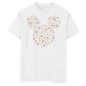 Disney's Mickey Mouse & Friends Boys 8-20 Mickey Floral Egg Fill Graphic Tee