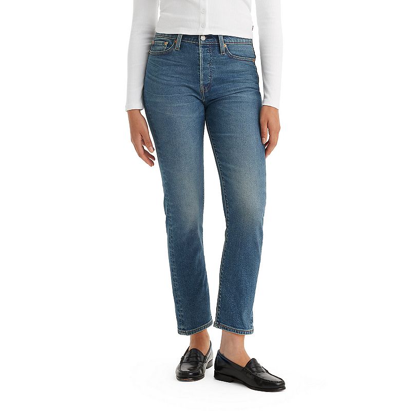 UPC 197868960284 product image for Women's Levi's® High Rise Wedgie Straight Jeans, Size: 30(US 10)Medium, Maximum  | upcitemdb.com