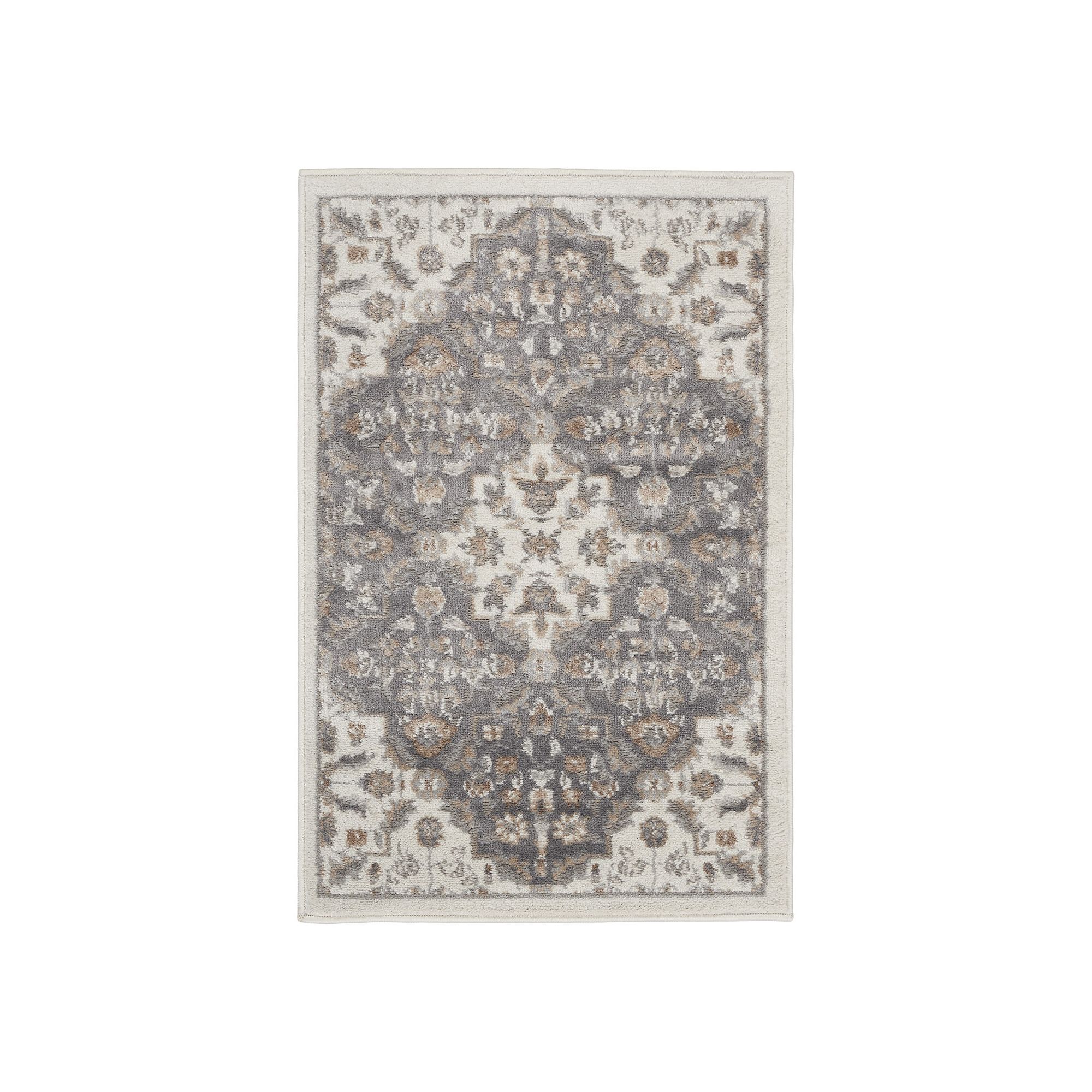 Nourison Elation Farmhouse Area Rug, Ivory Gray