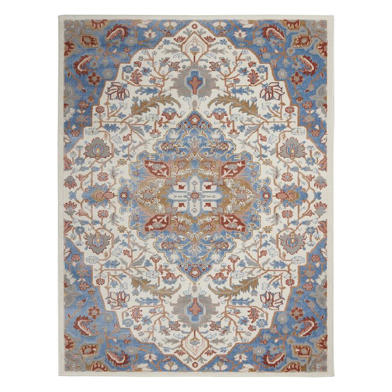 Nourison Elation Medallion Area Rug, Multicolor, 9X12 Ft