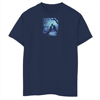 Disney's Lady & The Tramp Boys 8-20 Bridge Silhouette Graphic Tee