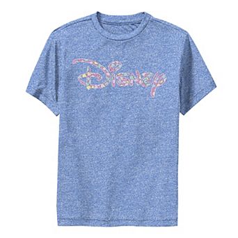 Disney's Boys 8-20 Valentine's Day Candy Hearts Logo Performance Graphic Tee