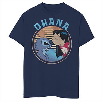 Disney's Lilo & Stitch Boys 8-20 Ohana Portrait Graphic Tee