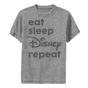 Disney's Boys 8-20 Eat Sleep Disney Repeat Performance Graphic Tee